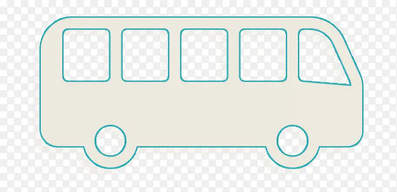 公交车图标 交通图标 徽标