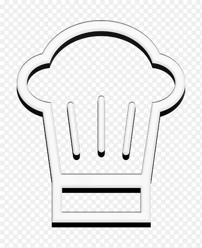 厨师图标 厨师帽图标 酒店图标