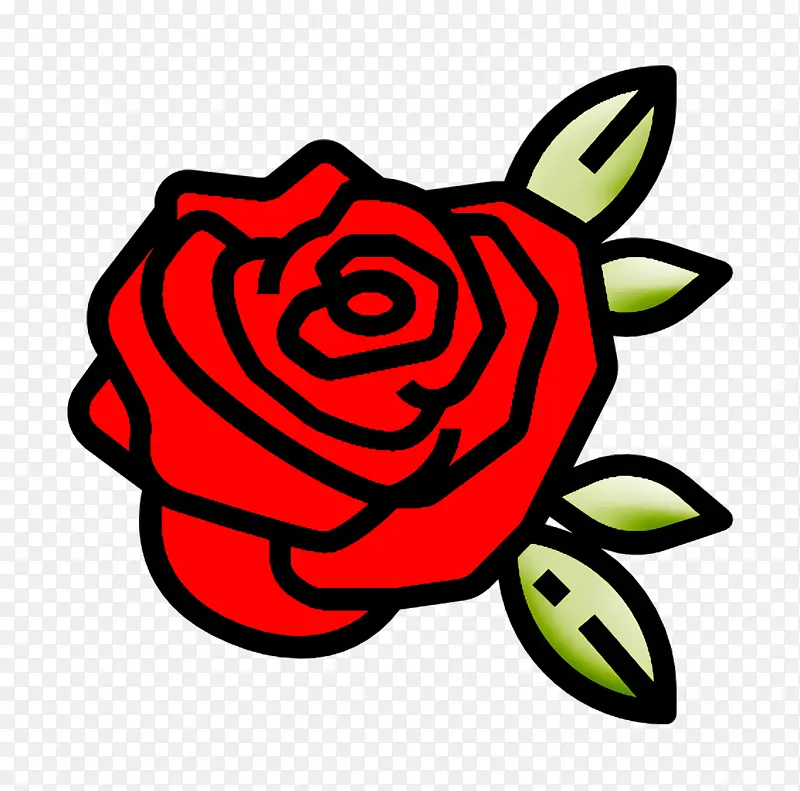 玫瑰图标 天然香味图标
