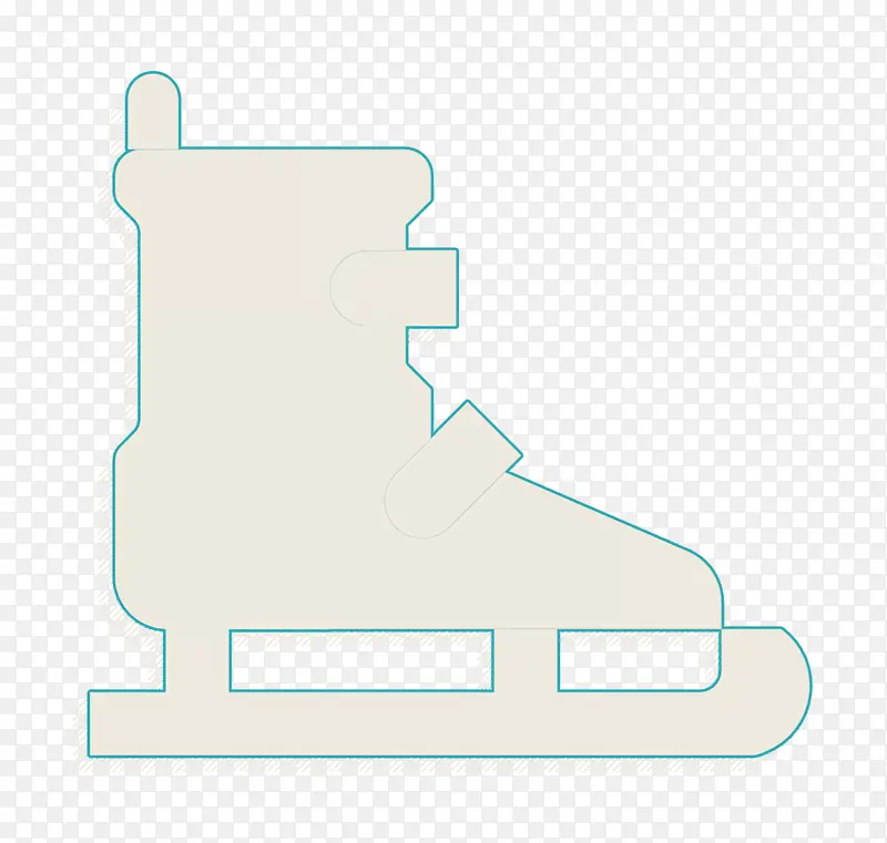 溜冰鞋图标 运动图标 阿兹特卡之旅