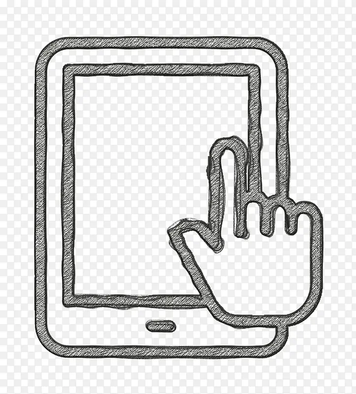 手势图标 平板电脑图标 仪表