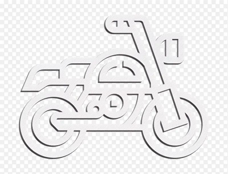 摩托车图标 汽车运动图标 自行车图标