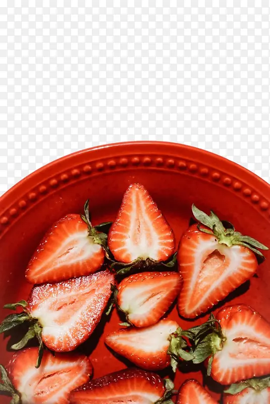草莓 超级食品 装饰