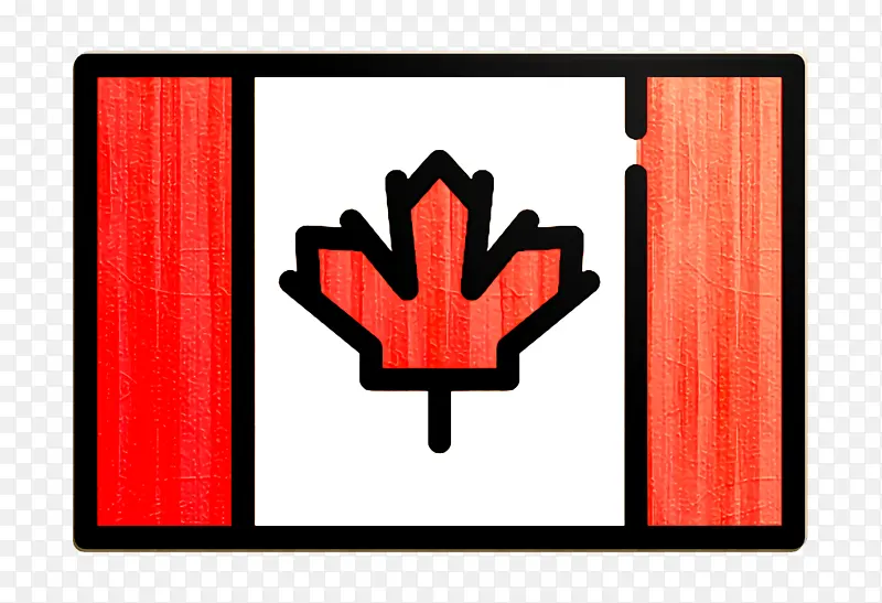 加拿大图标 旗帜图标 加拿大