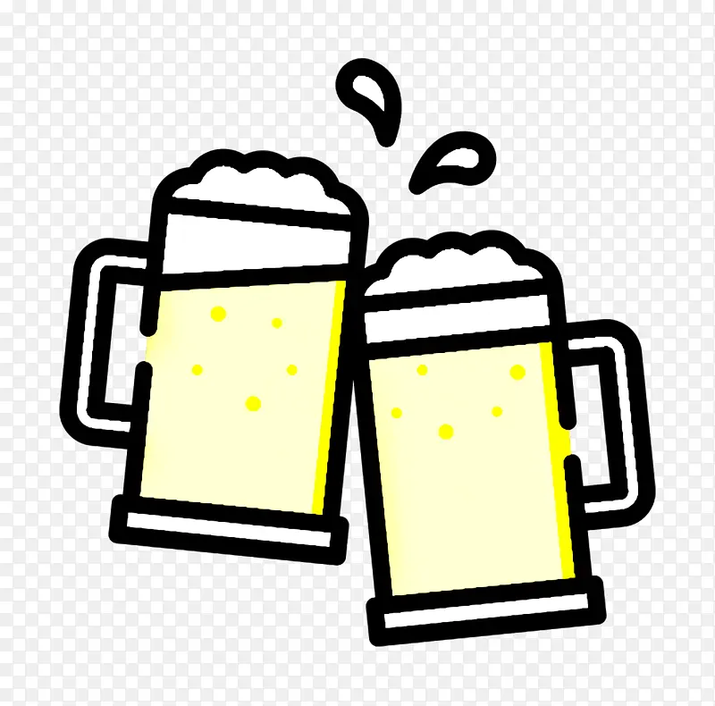 酒吧图标 啤酒图标 电脑