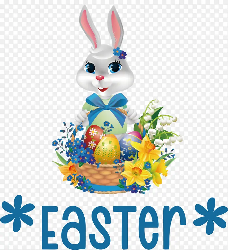 复活节快乐 复活节兔子 复活节彩蛋