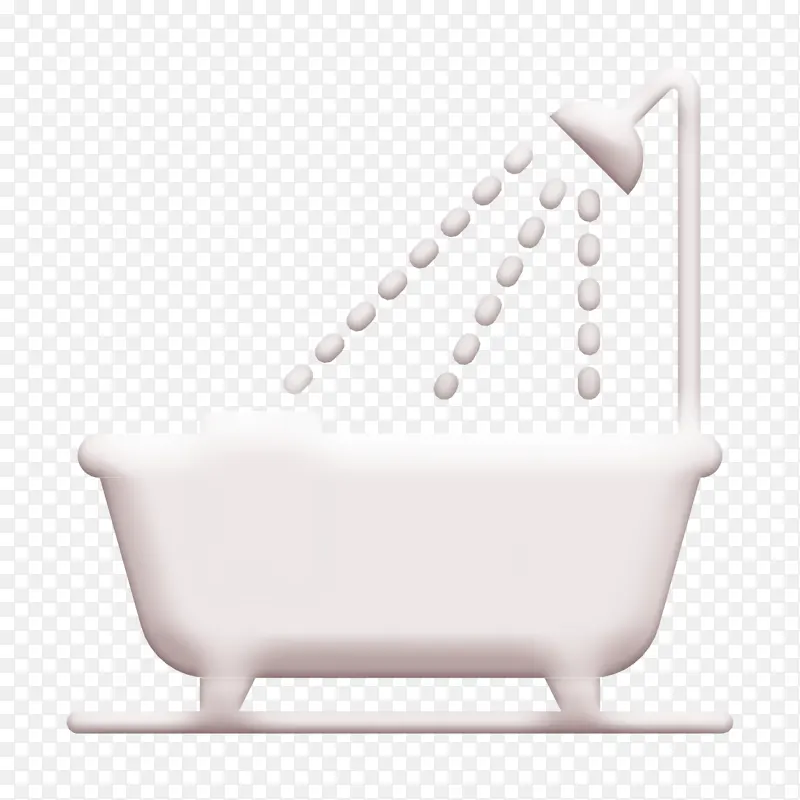 浴室图标 家庭编辑图标 浴缸图标