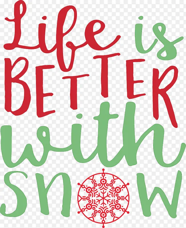 雪 生活更美好 有了雪