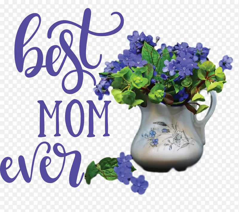 母亲节 有史以来最好的妈妈 花卉设计
