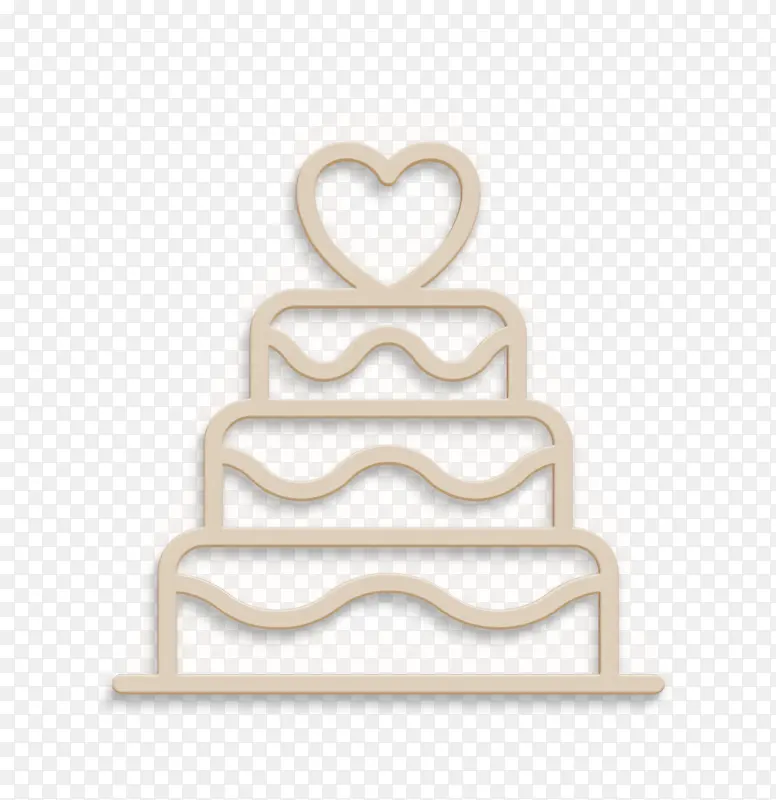 婚礼图标 蛋糕图标 面包房