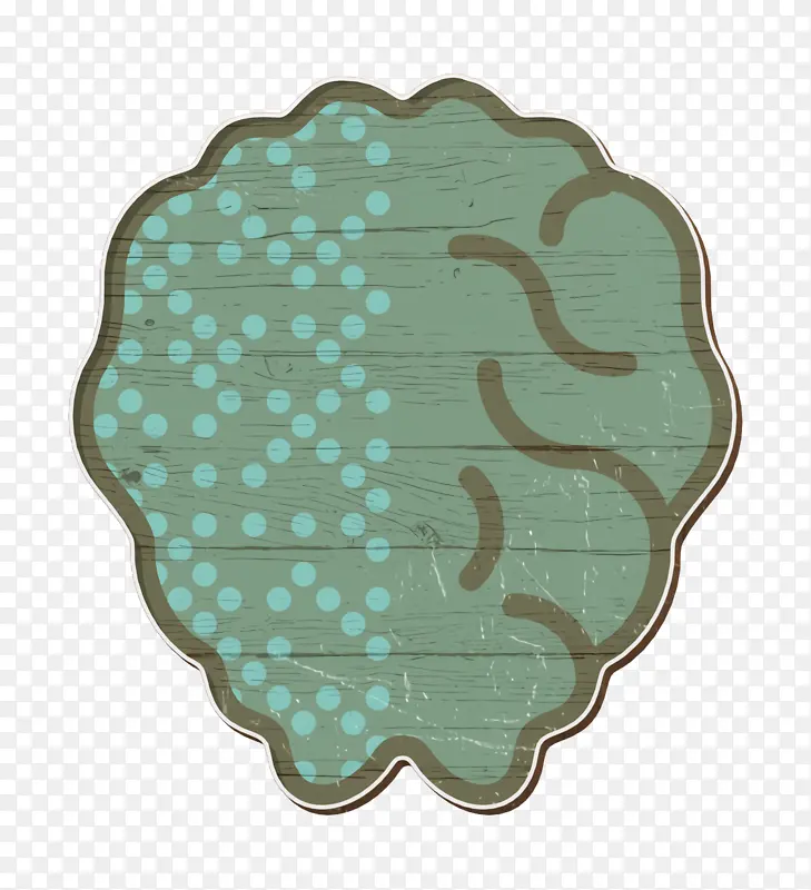 大脑图标 医学断言图标 人脑