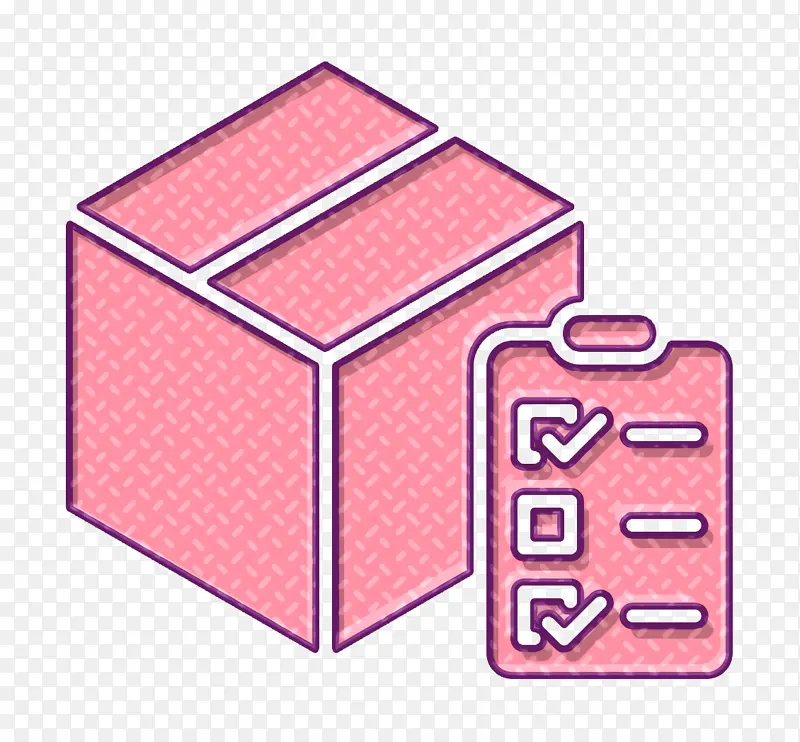 盒子图标 物流配送图标 订单图标