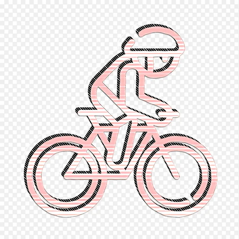 自行车图标 体育图标 标志