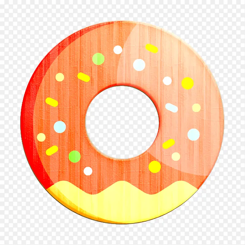 庆祝活动图标 甜甜圈图标 仪表
