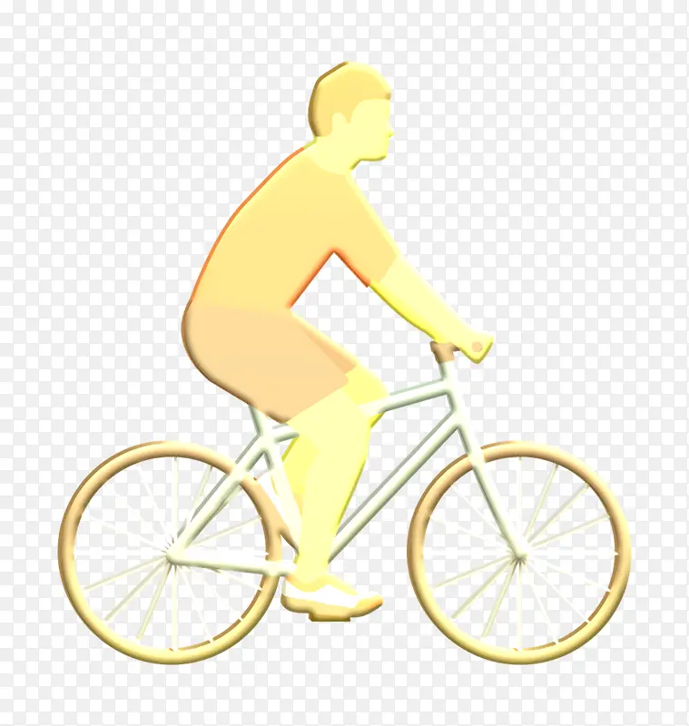 自行车图标 活动图标 自行车车轮