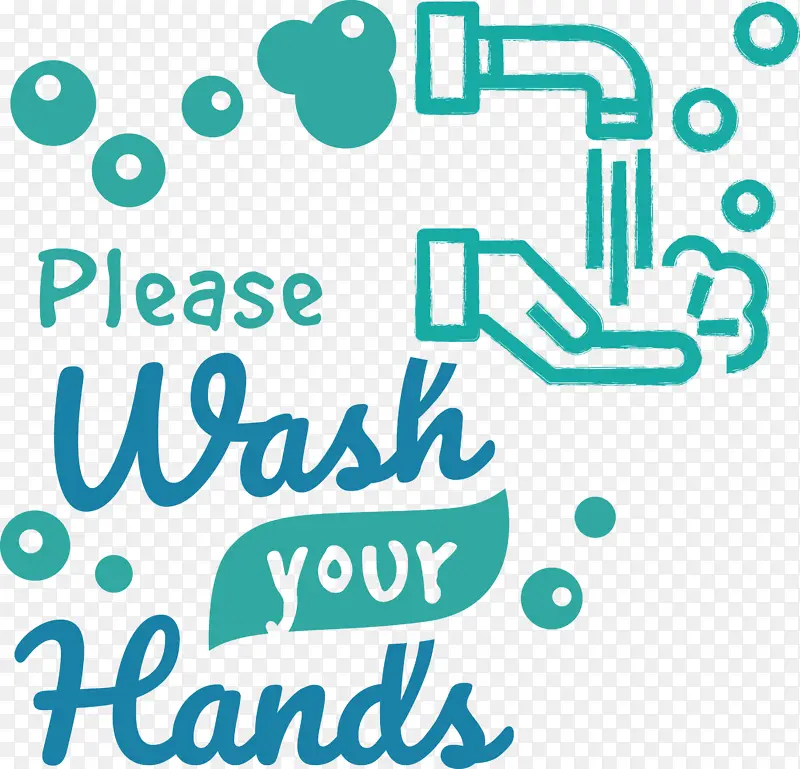 洗手 病毒 标志