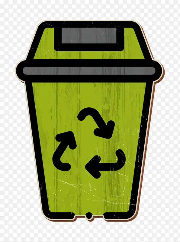 回收站图标 城市生活图标 垃圾箱图标