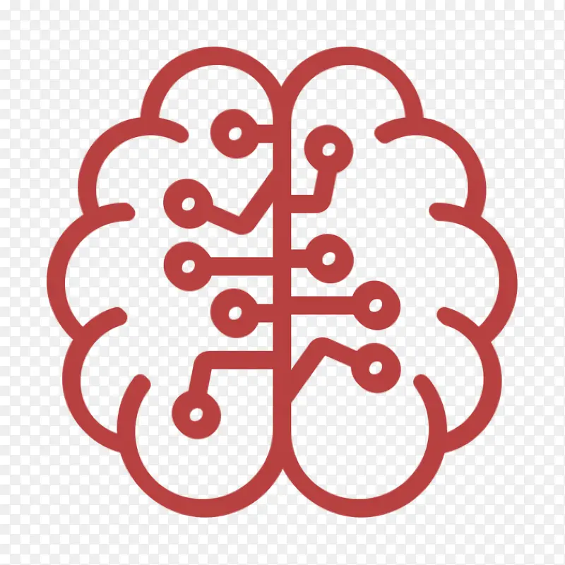 人工智能图标 大脑图标 项目