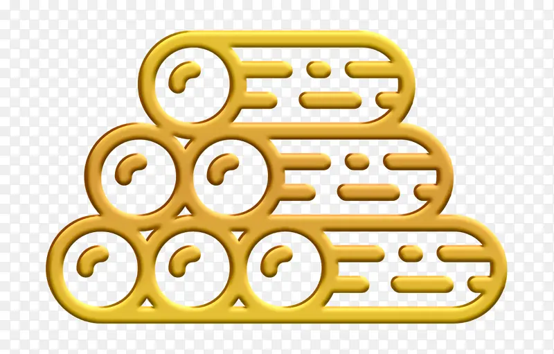 建筑图标 木材图标 建筑
