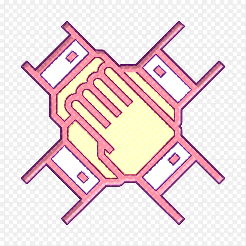 团队图标 商业伙伴图标 伙伴关系