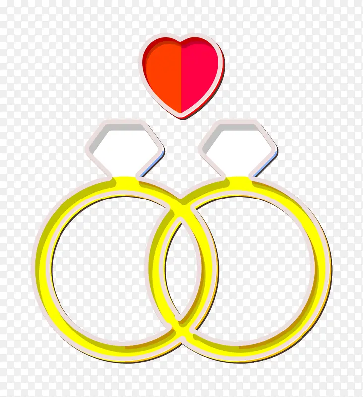 戒指图标 结婚戒指图标 世界自豪日图标
