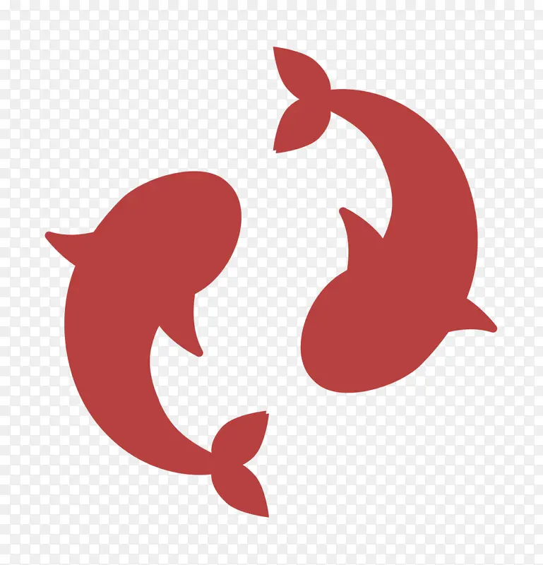 金鱼图标 动物图标 符号