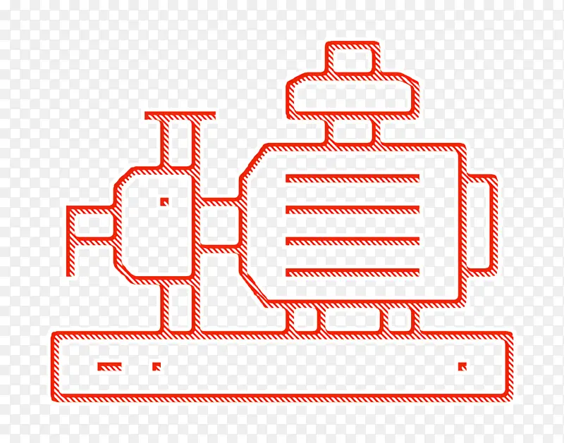 水泵图标 水管工图标 水泵