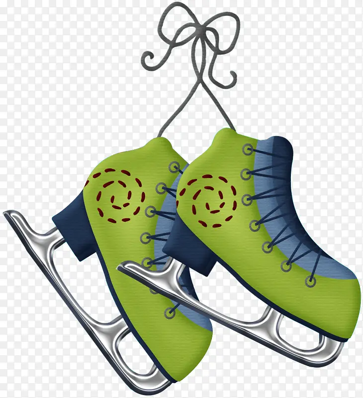 绿色 运动器材 鞋