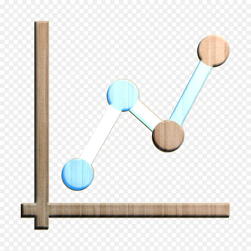 折线图图标 图形图标 商业和办公室集合图标
