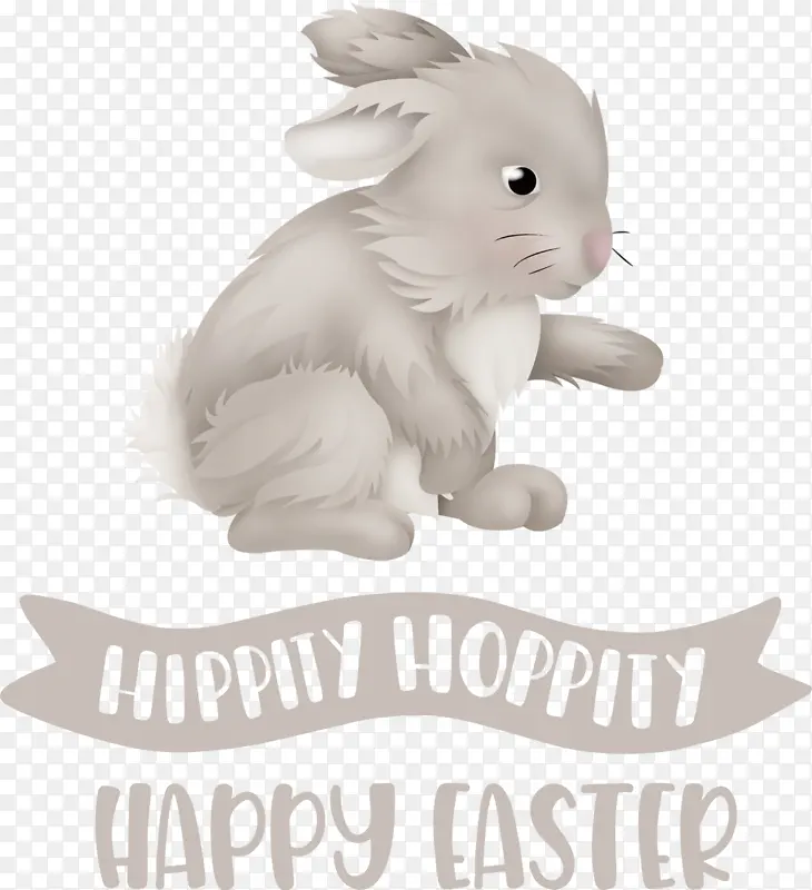 复活节快乐 复活节兔子 鼻子