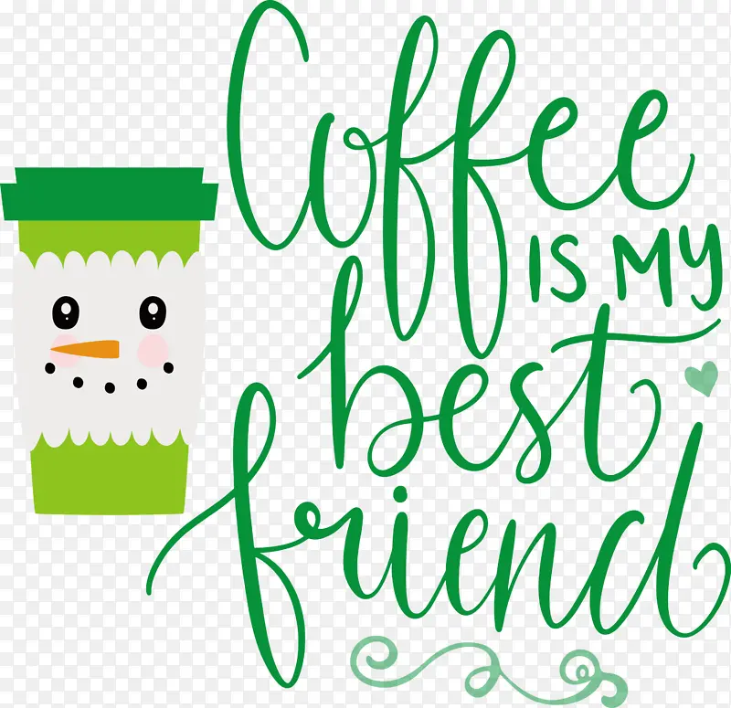 咖啡 最好的朋友 标志