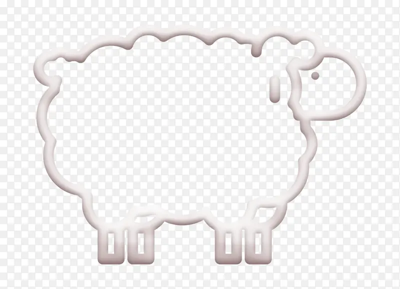 绵羊图标 动物图标 开斋节
