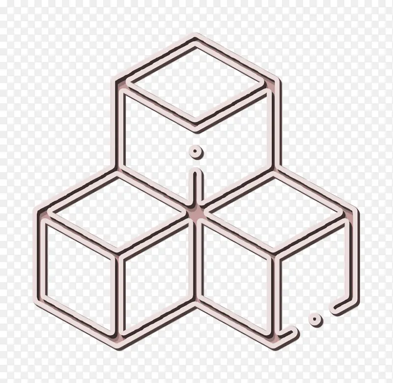 立方体图标 微服务 图标设计