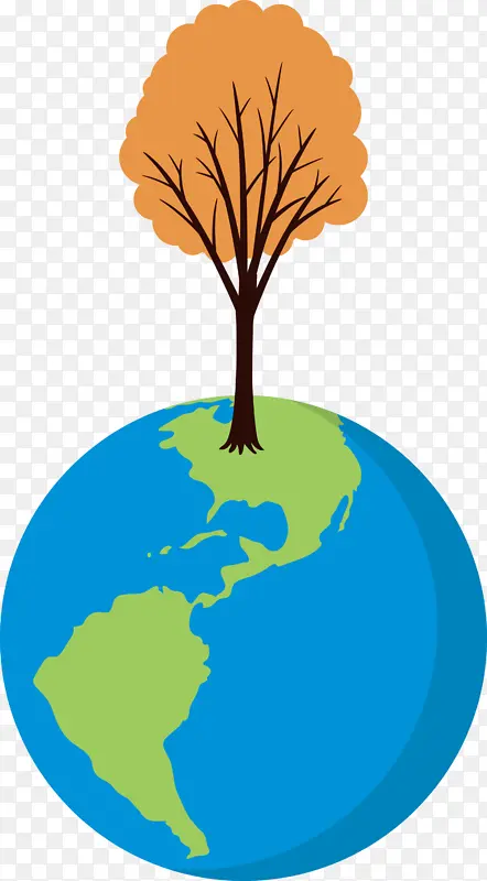 地球 树木 绿化