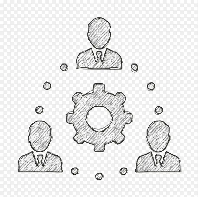 人物图标 网络图标 方案图标