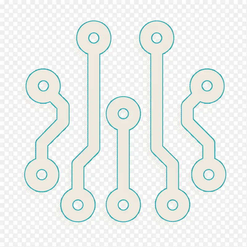 电路图标 科技图标 科学