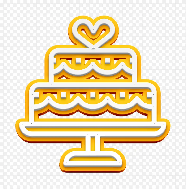 蛋糕图标 婚礼蛋糕图标 婚礼图标