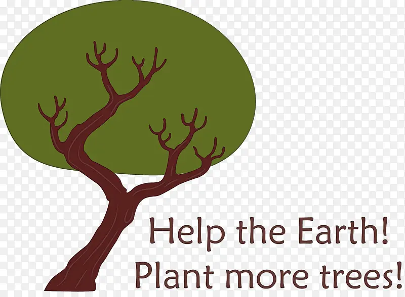 植物树 植树节 地球