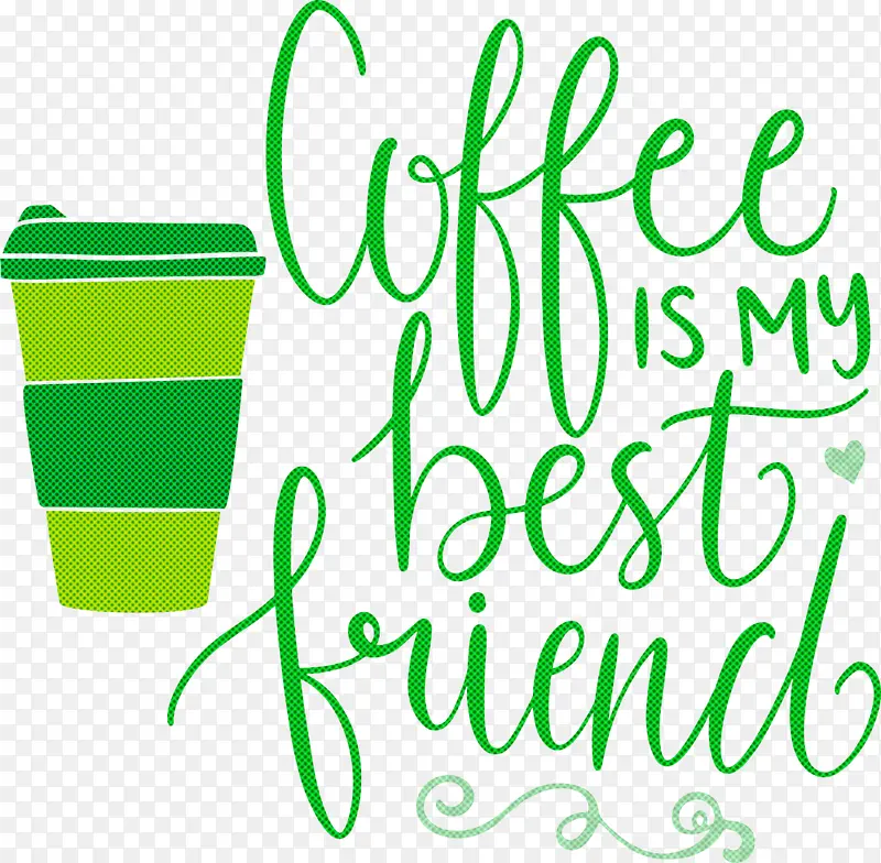 咖啡 最好的朋友 标志