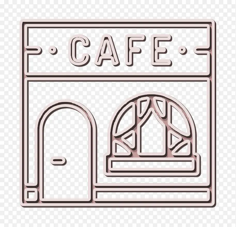 咖啡馆图标 标志 编号