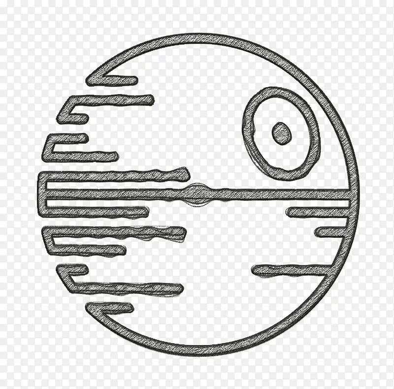 空间图标 线条艺术 文字