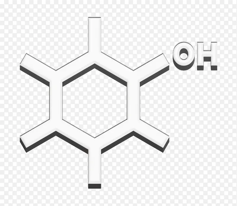 科学图标 实验室元素图标 酒精图标