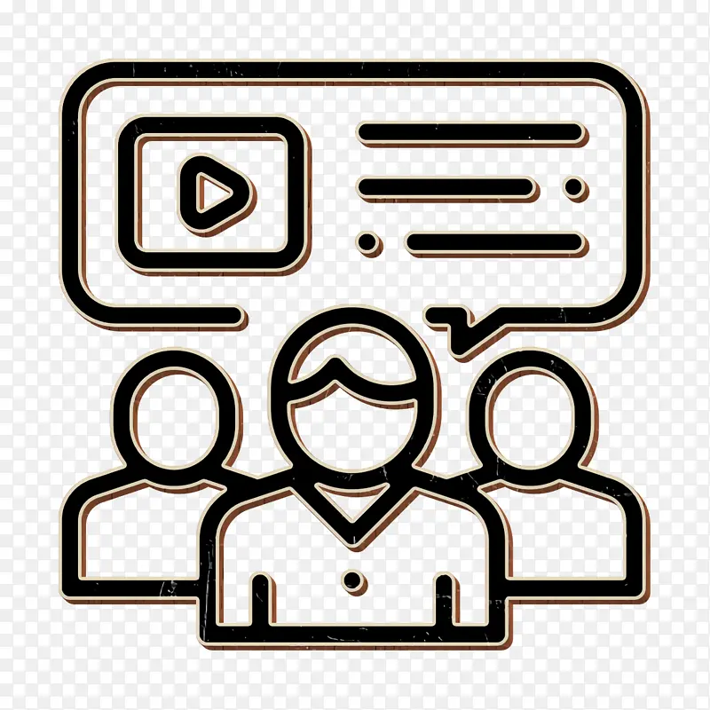 数字营销图标 反馈图标 数字营销