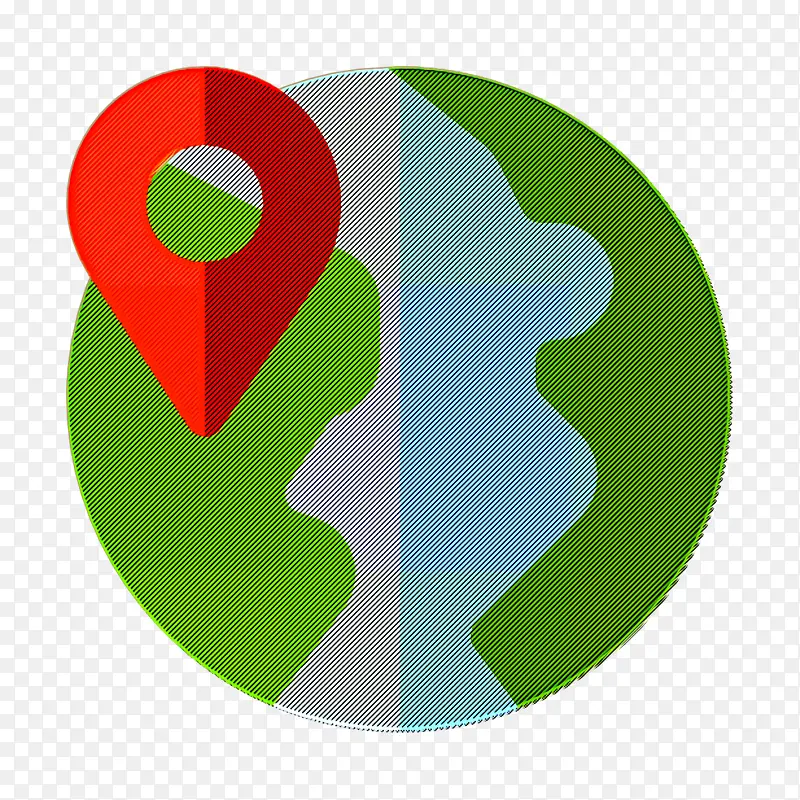 旅游应用程序图标 旅游图标 徽标