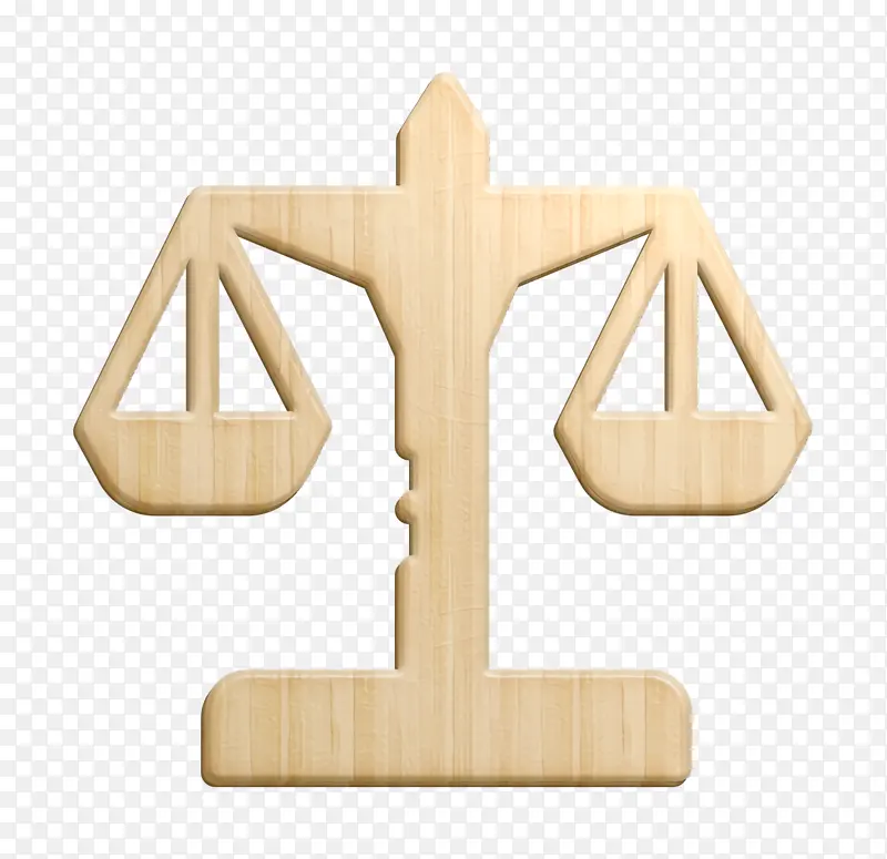 法律和正义图标 法律图标 刻度图标