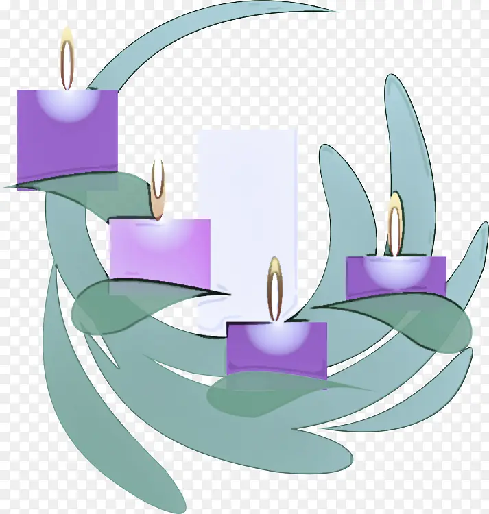紫罗兰 蜡烛 标志