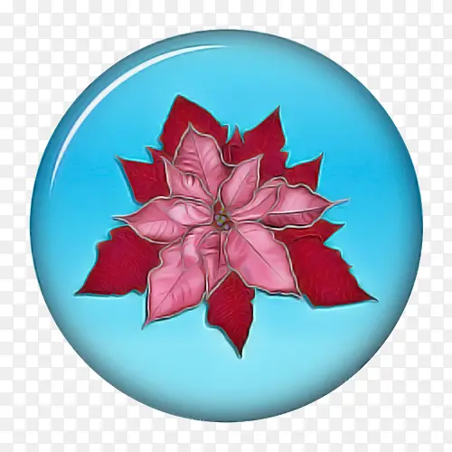圣诞装饰品 花 花瓣