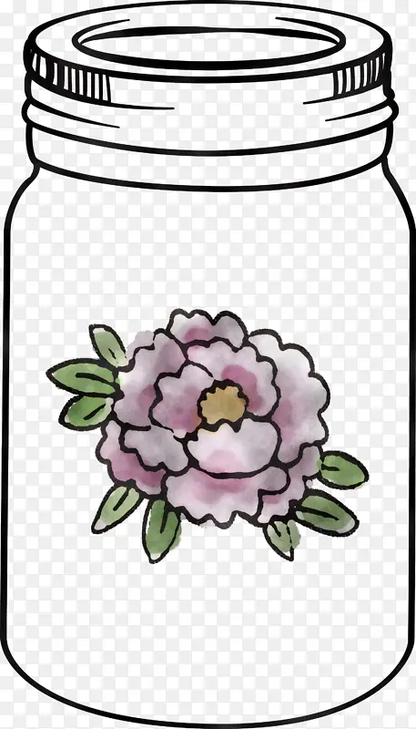 梅森罐 花卉设计 切花