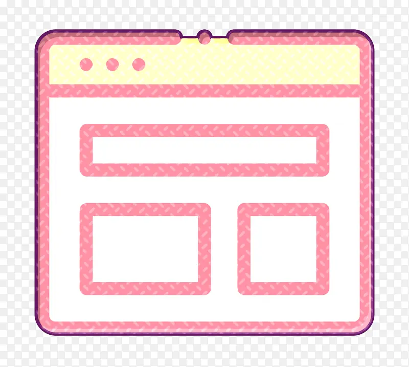 浏览器图标 仪表板图标 数字营销图标