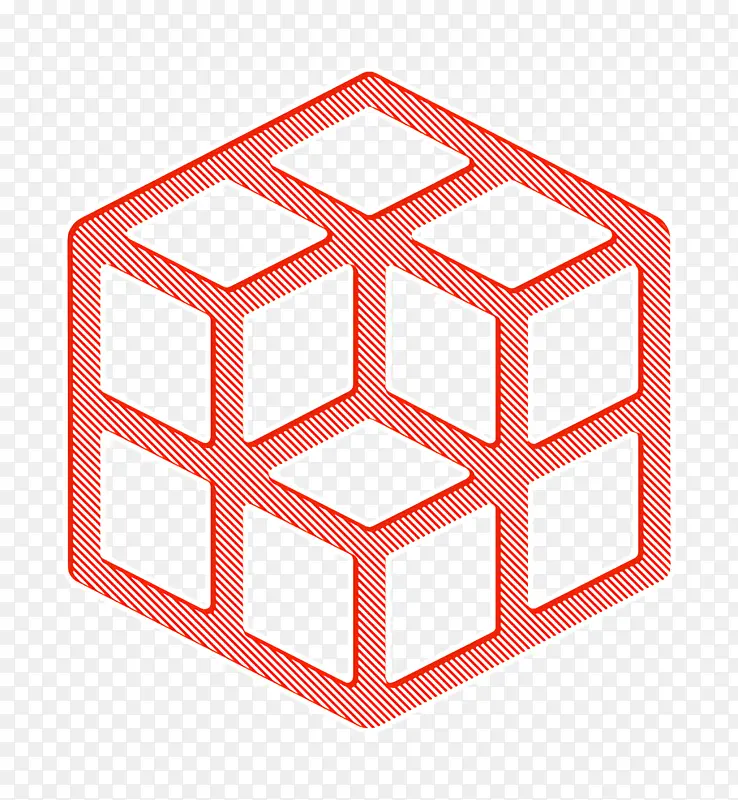 立方体图标 形状图标 营销